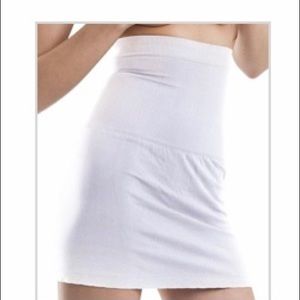 WHITE Waist-Cinch Corset Style Half Slip  🔹NEW🔹
